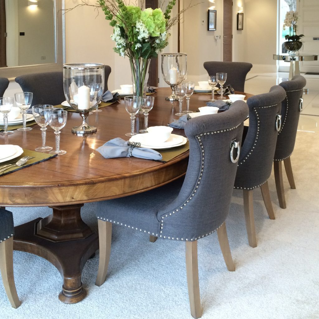 Dining room of a private client in Esher, Surrey.